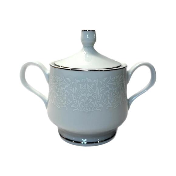 Vintage Carlton Japan Plymouth 303 Sugar Jar & Lid - Picture 1 of 5